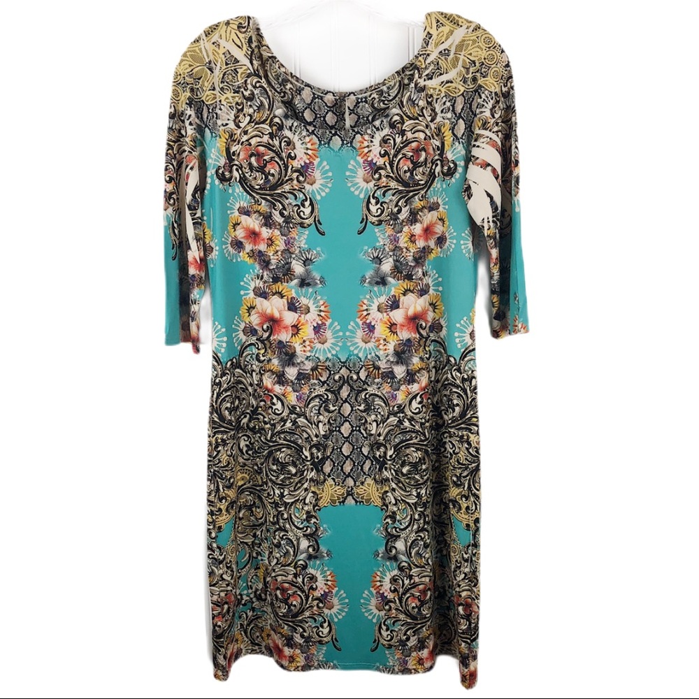 Fresh of LA Flower Design Dress